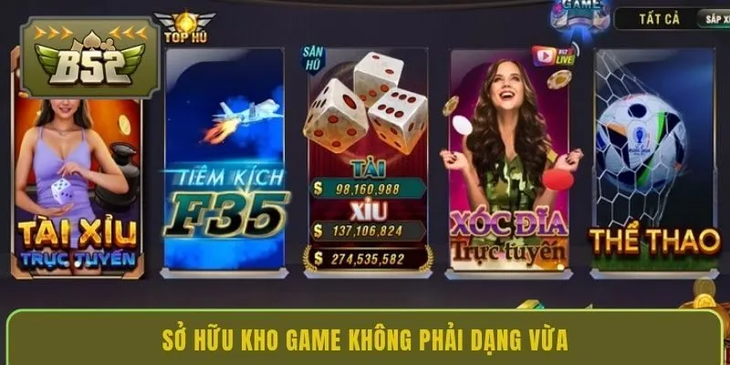 Sở hữu kho game không phải dạng vừa